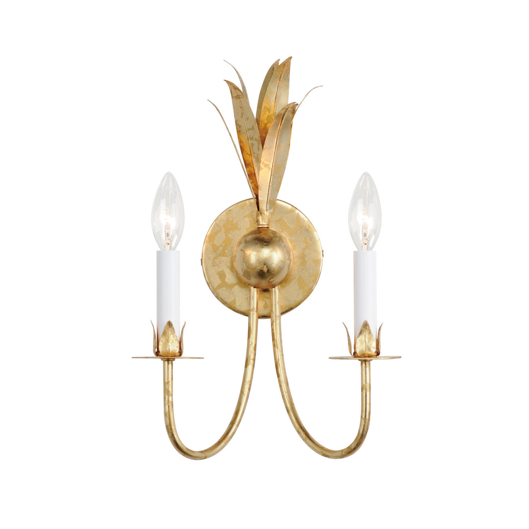 Maxim Paloma 2882GL Wall Sconce Light - Gold Leaf