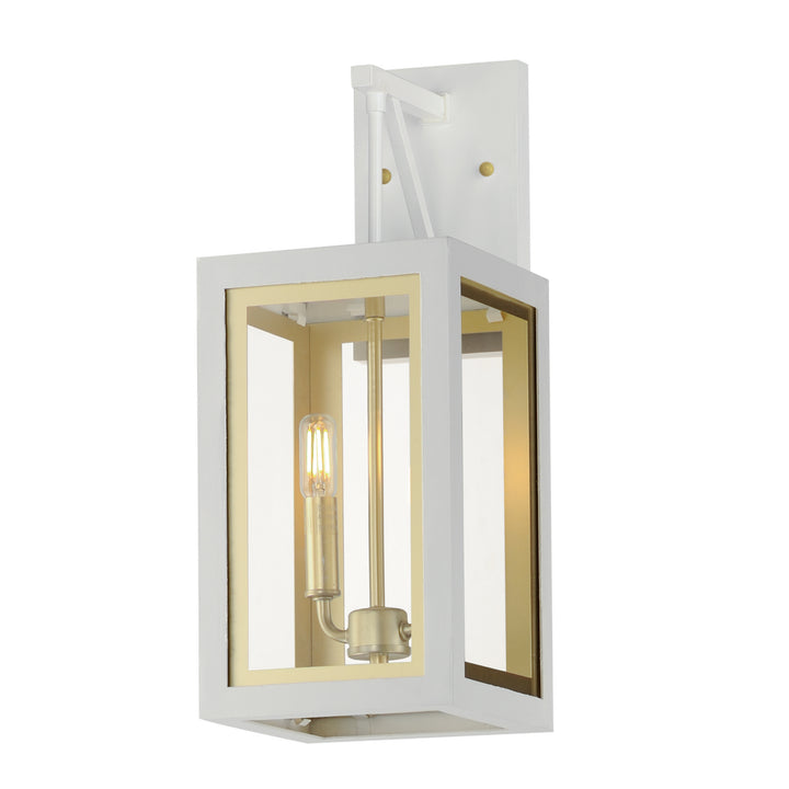 Maxim Lighting 30054CLWTGLD  Neoclass Outdoor White/Gold