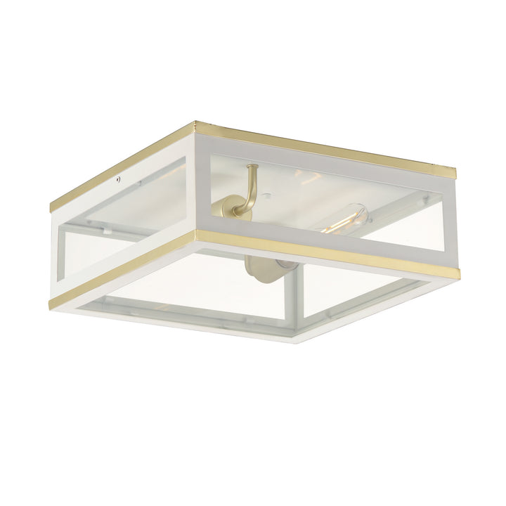 Maxim Lighting 30059CLWTGLD  Neoclass Outdoor White/Gold