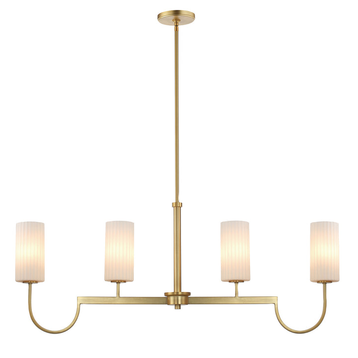 Maxim Town and Country 32004SWSBR Pendant Light - Satin Brass