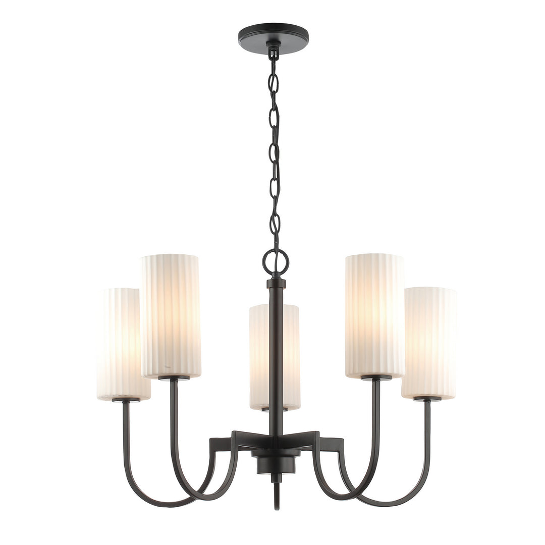 Maxim Town and Country 32005SWBK Chandelier Light - Black