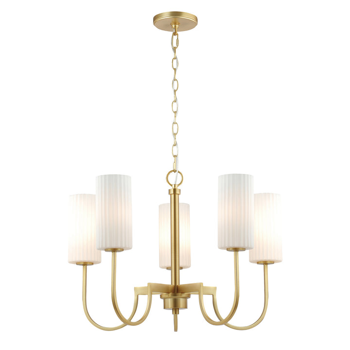 Maxim Town and Country 32005SWSBR Chandelier Light - Satin Brass