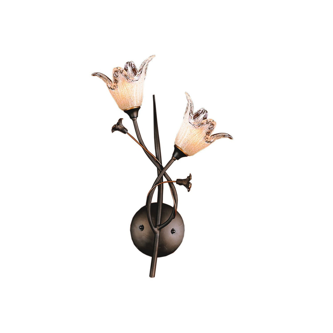 Elk Fioritura 7953/2 Wall Sconce Light - Aged Bronze