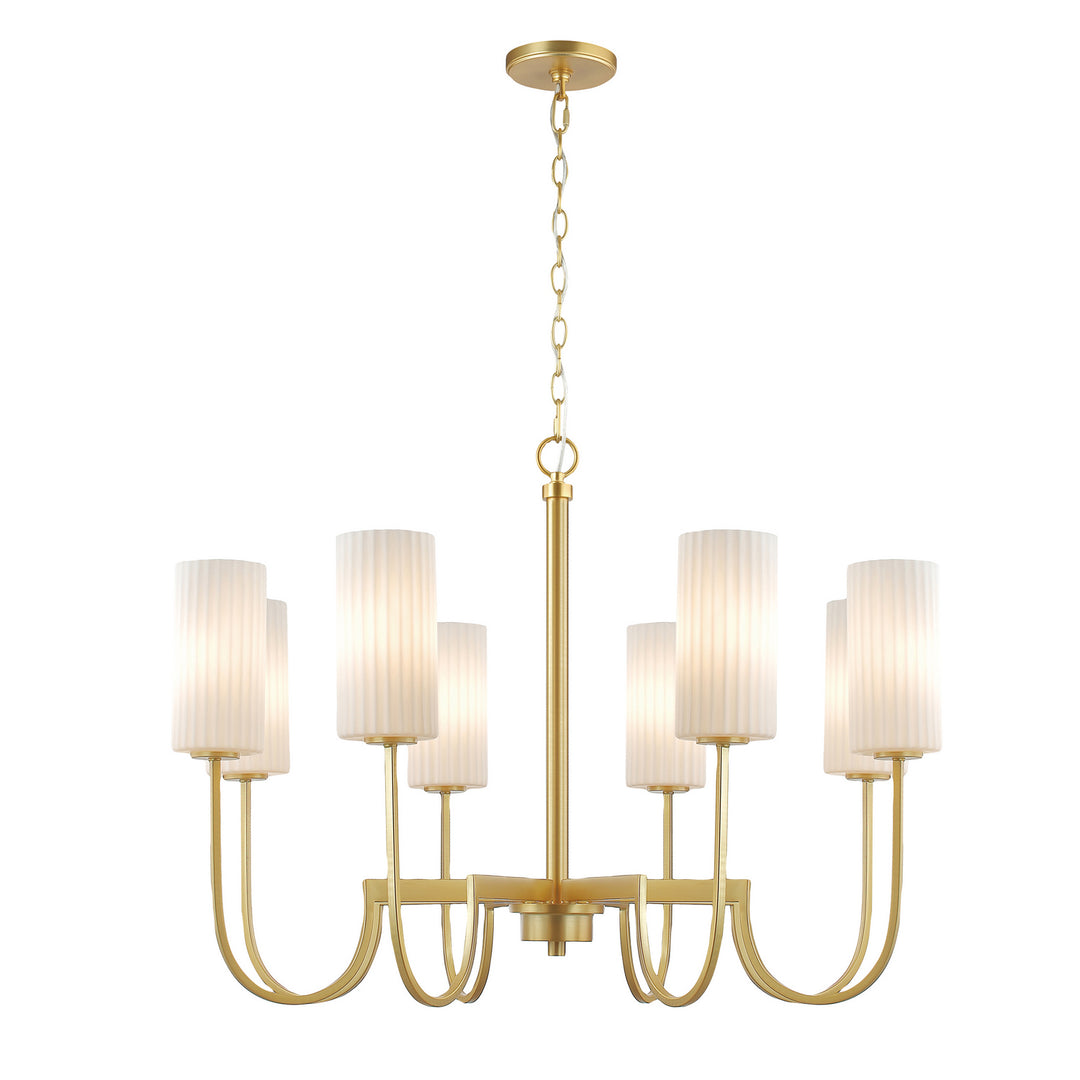 Maxim Town and Country 32008SWSBR Chandelier Light - Satin Brass