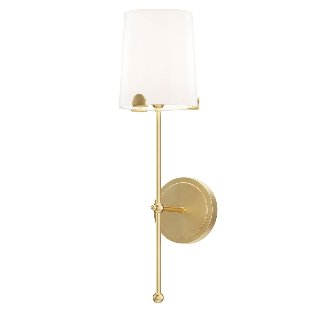 Maxim Huntington 32361WTSBR Wall Sconce Light - Satin Brass