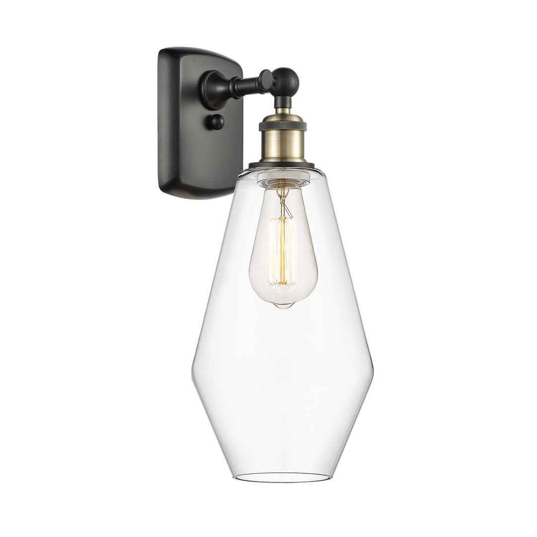 Innovations Ballston 516-1W-BAB-G652-7 Wall Sconce Light - Black Antique Brass