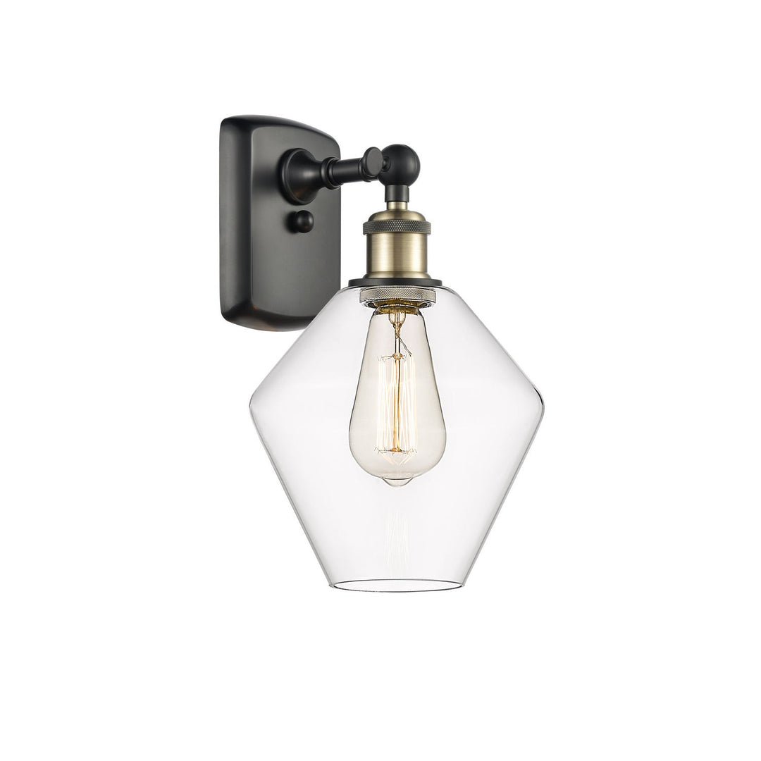 Innovations Ballston 516-1W-BAB-G652-8 Wall Sconce Light - Black Antique Brass