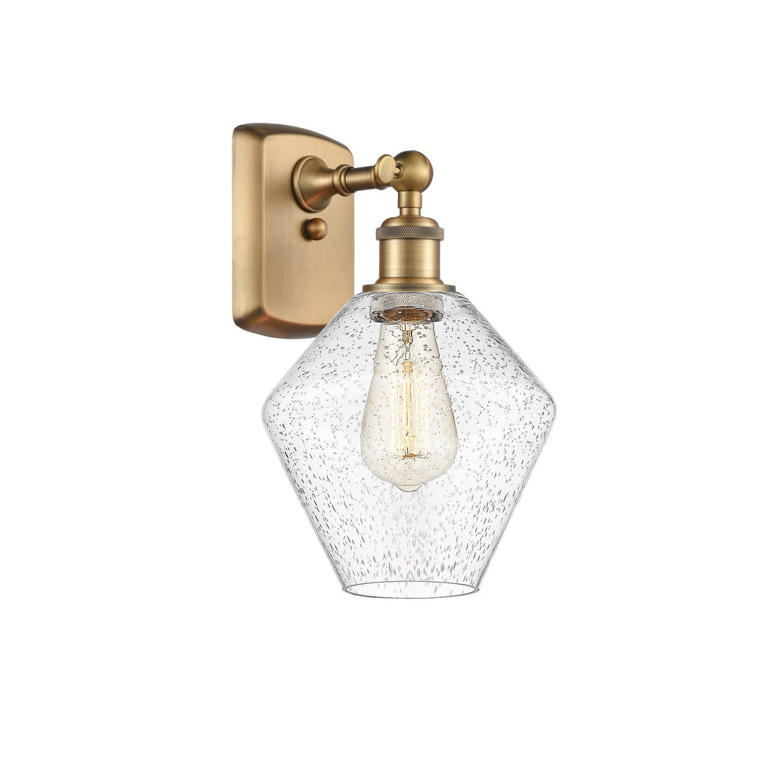 Innovations Ballston 516-1W-BB-G654-8 Wall Sconce Light - Brushed Brass