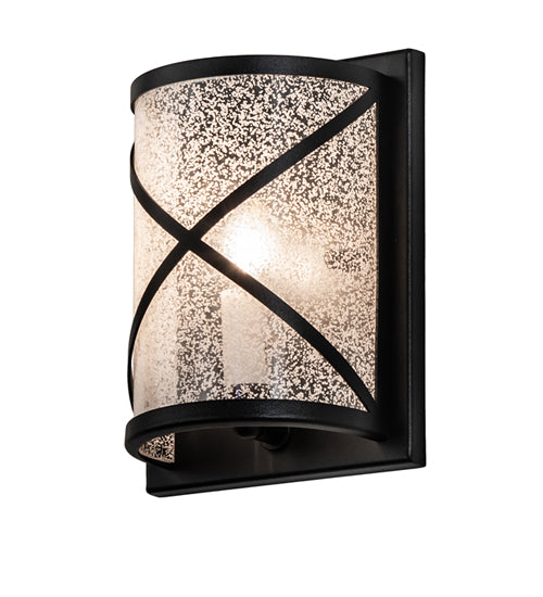 Meyda Tiffany Whitewing 126477 Wall Light - Textured Black Etruscan Acrylic