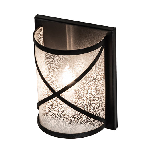 Meyda Tiffany Whitewing 126477 Wall Light - Textured Black Etruscan Acrylic