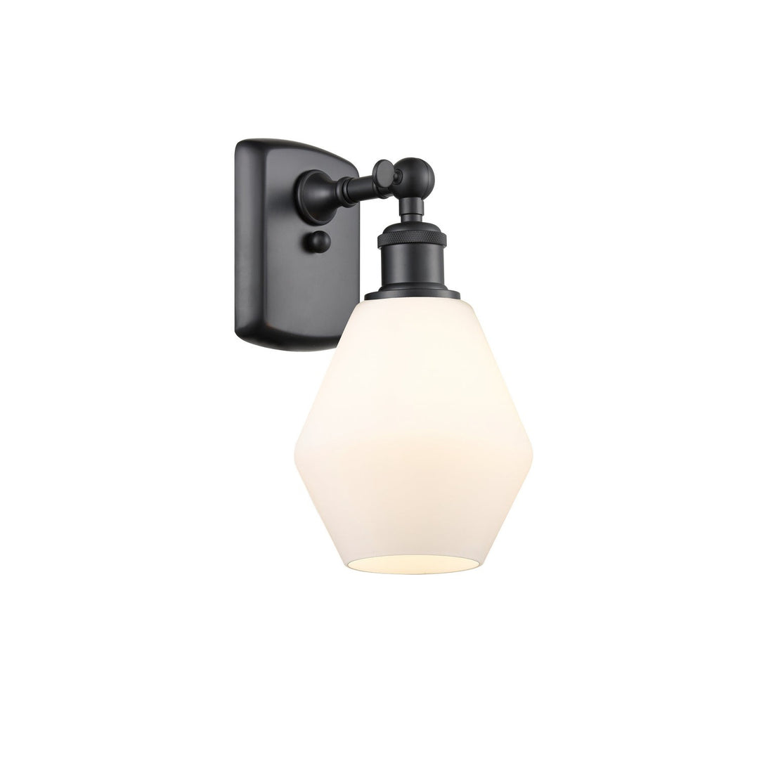 Innovations Ballston 516-1W-BK-G651-6-LED Wall Sconce Light - Matte Black