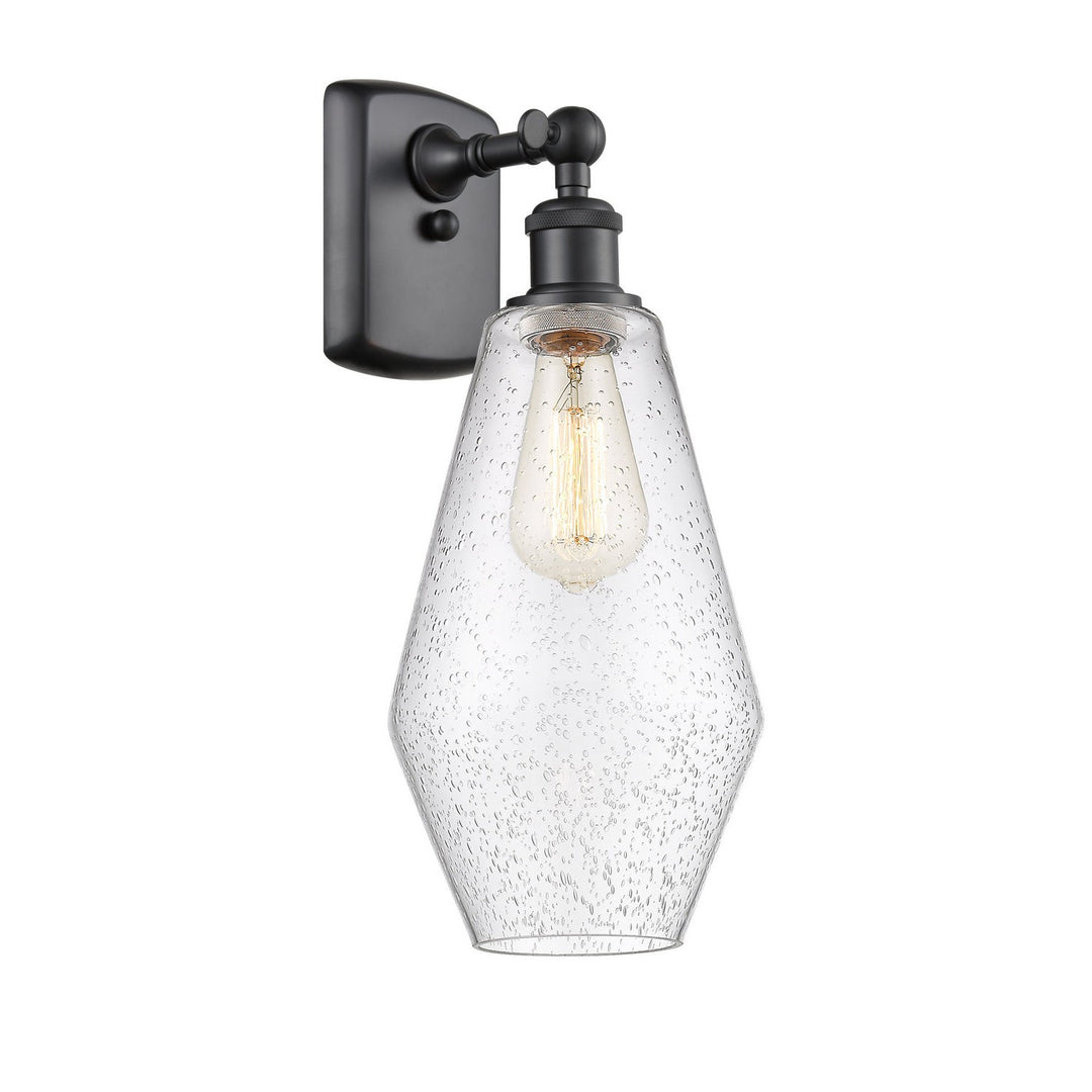 Innovations Ballston 516-1W-BK-G654-7-LED Wall Sconce Light - Matte Black