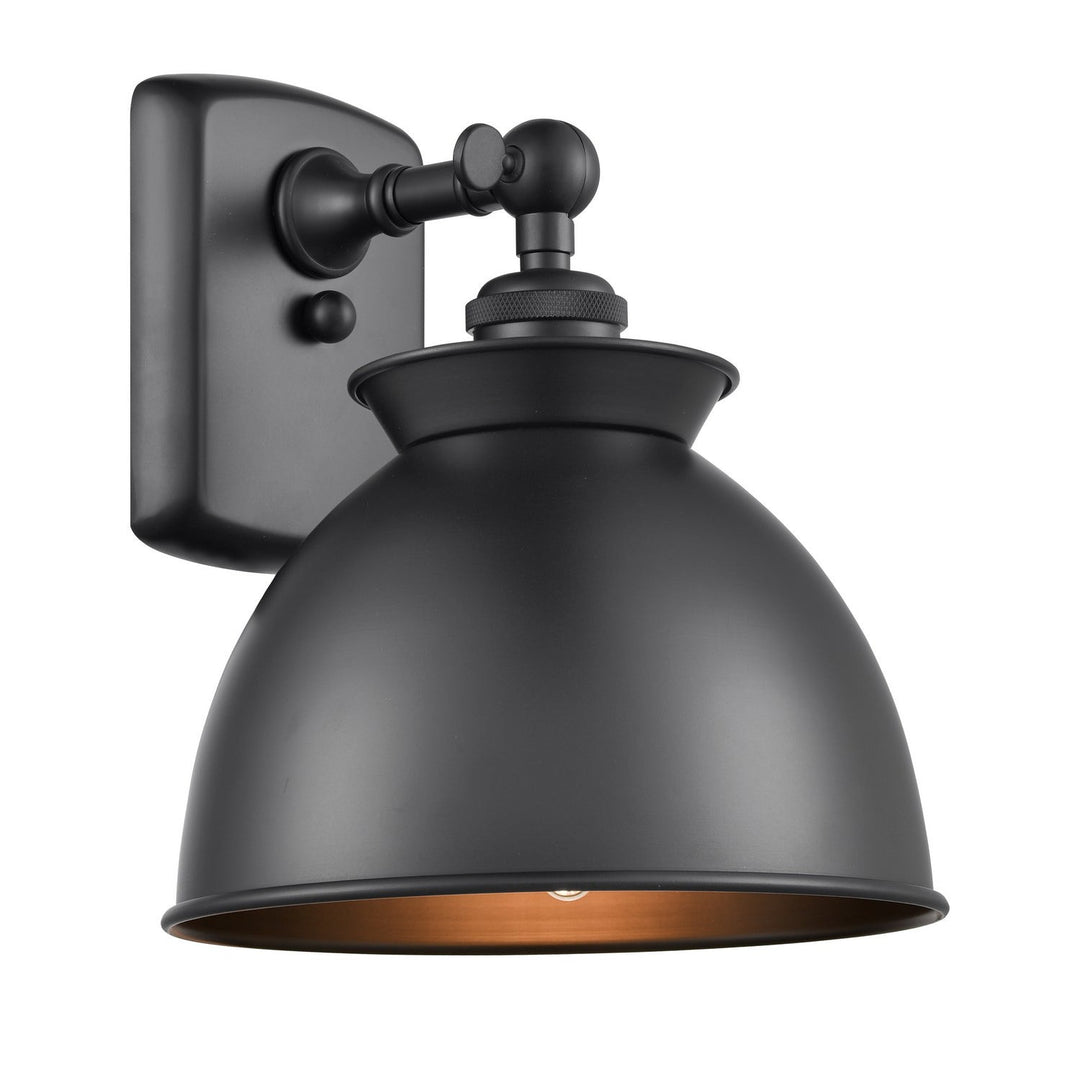 Innovations Ballston 516-1W-BK-M14-BK-LED Wall Sconce Light - Matte Black