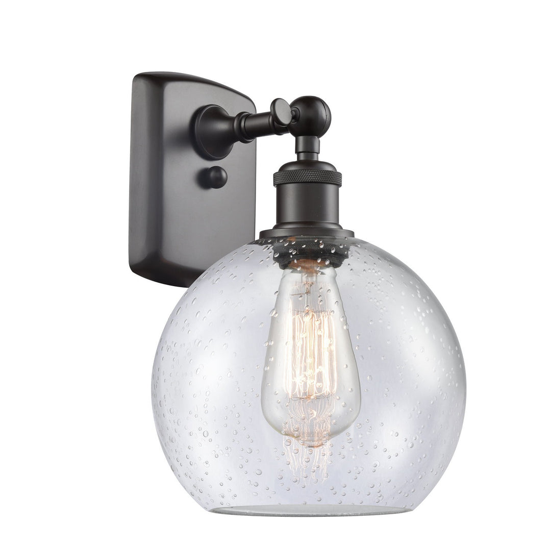 Innovations Ballston 516-1W-OB-G124-8-LED Wall Sconce Light - Oil Rubbed Bronze