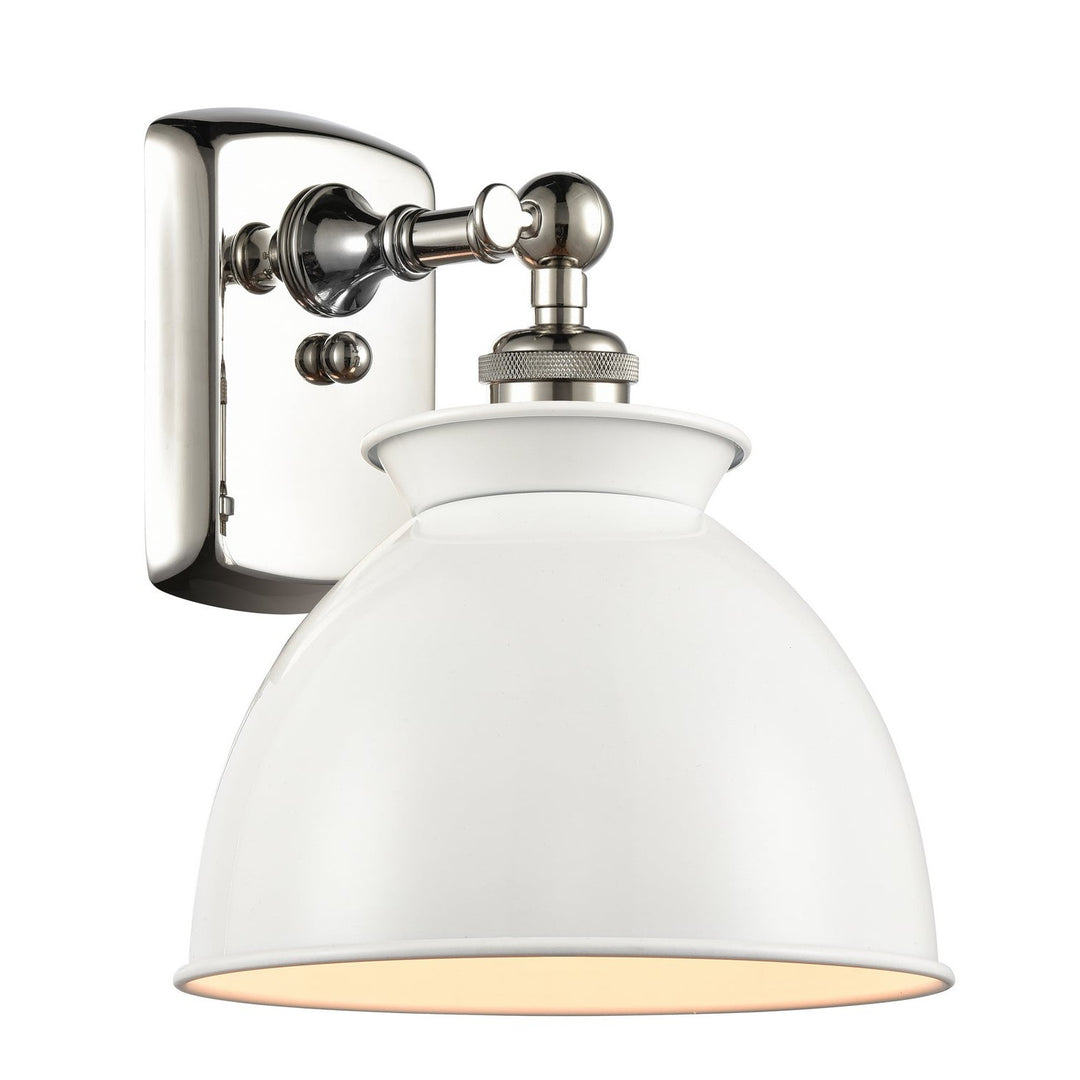 Innovations Ballston 516-1W-PN-M14-W-LED Wall Sconce Light - Polished Nickel