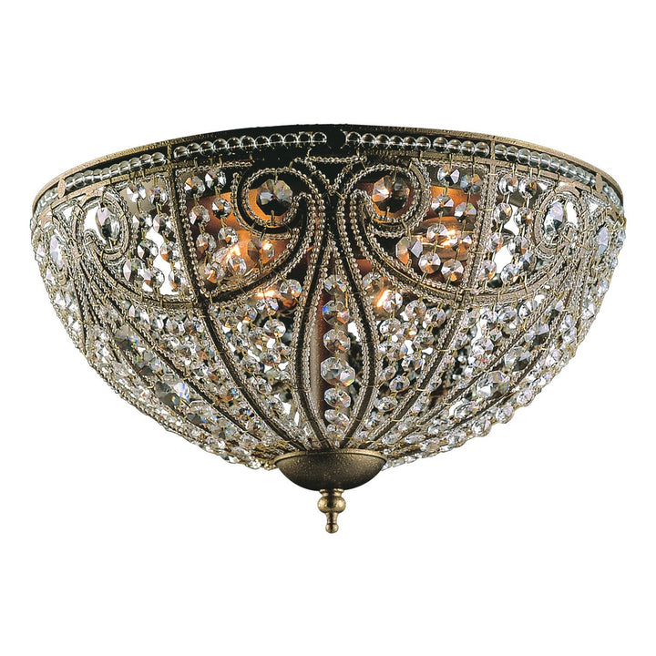 Elk Elizabethan 5963/6 Ceiling Light - Dark Bronze