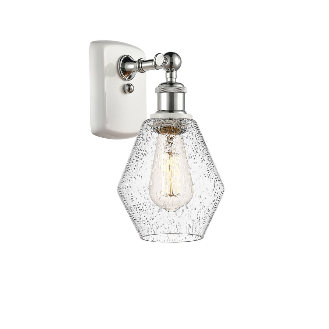 Innovations Ballston 516-1W-WPC-G654-6-LED Wall Sconce Light - White and Polished Chrome