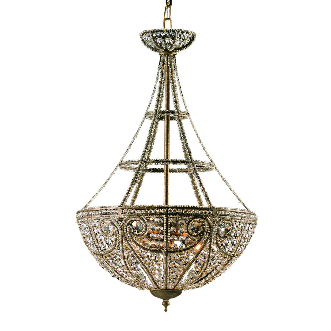 Elk Elizabethan 5965/4 Pendant Light - Dark Bronze
