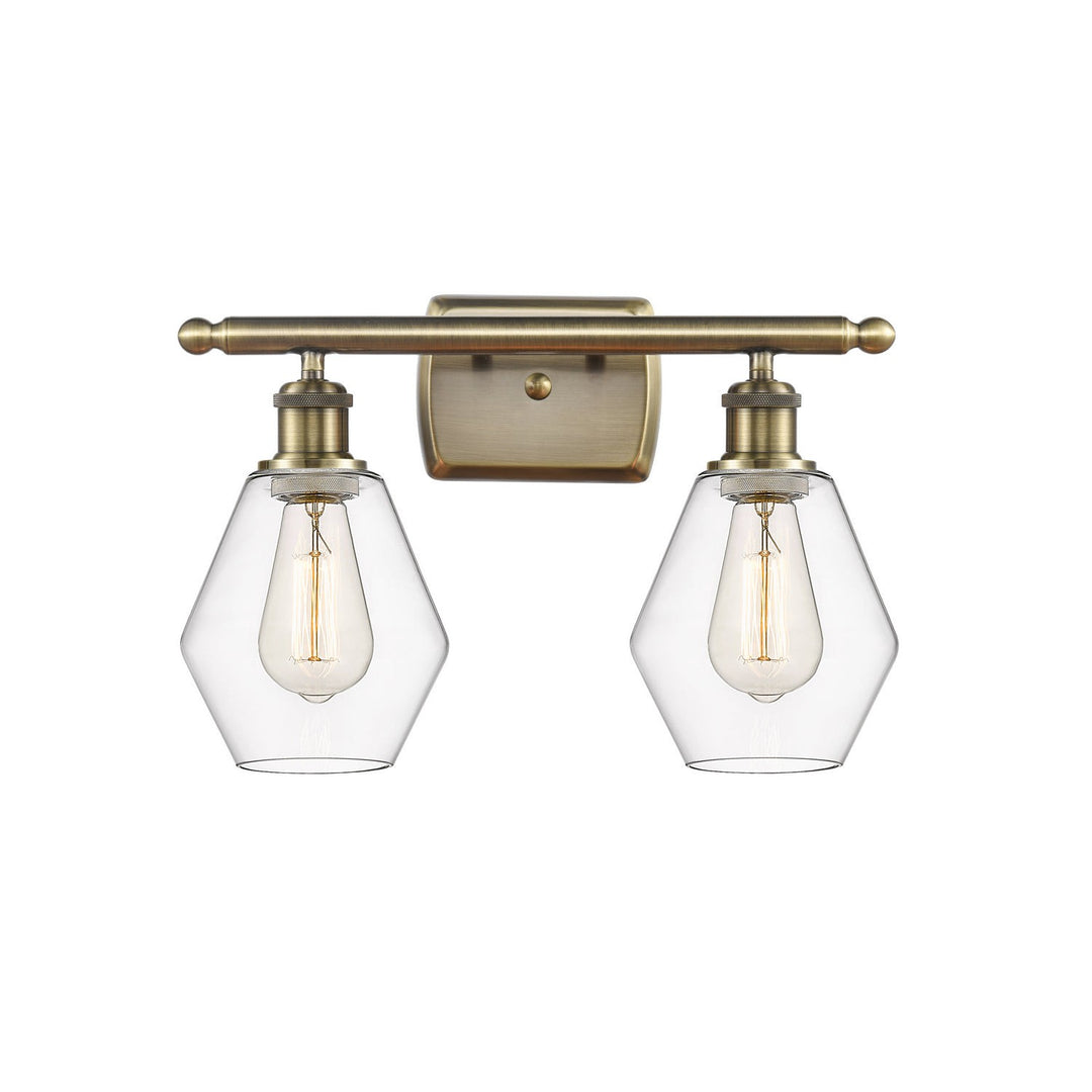 Innovations Ballston 516-2W-AB-G652-6 Bath Vanity Light 16 in. wide - Antique Brass