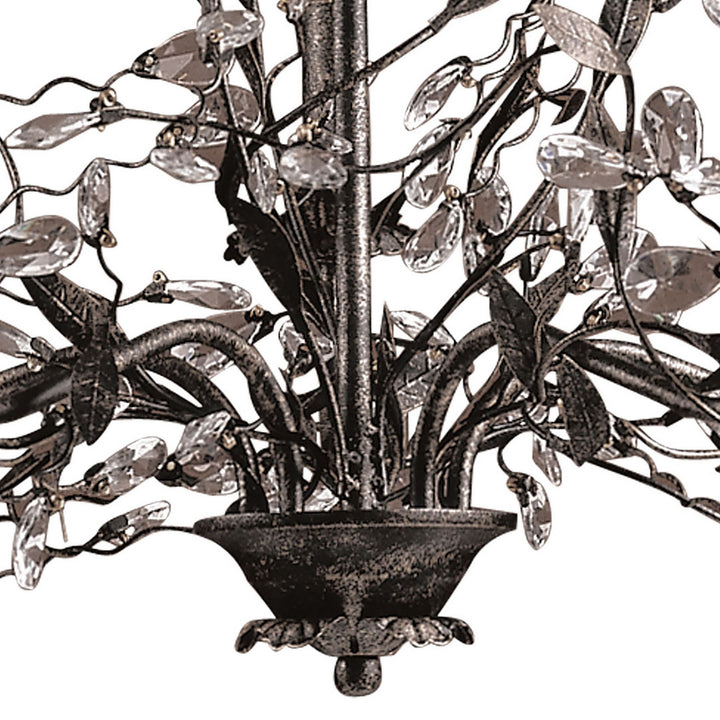 Elk Circeo 8054/5 Chandelier Light - Deep Rust