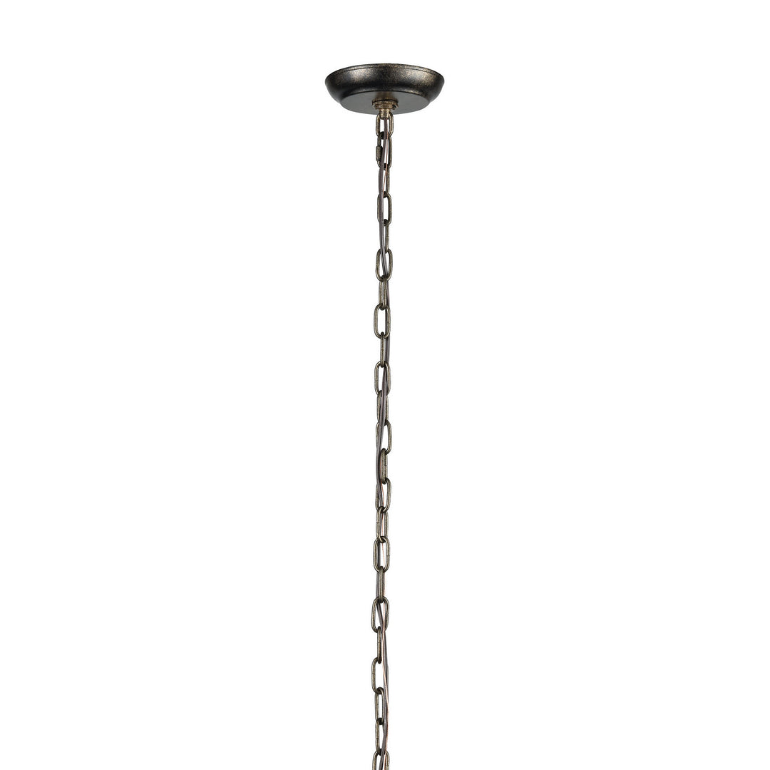Elk Circeo 8053/5 Chandelier Light - Deep Rust