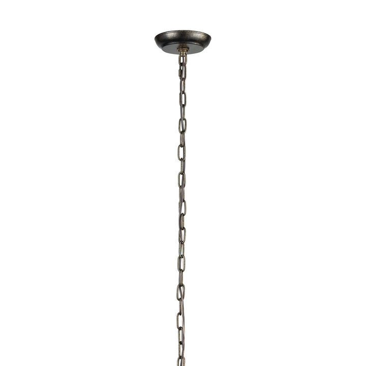 Elk Circeo 8053/5 Chandelier Light - Deep Rust