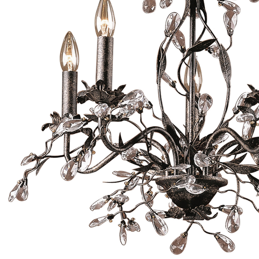 Elk Circeo 8053/5 Chandelier Light - Deep Rust