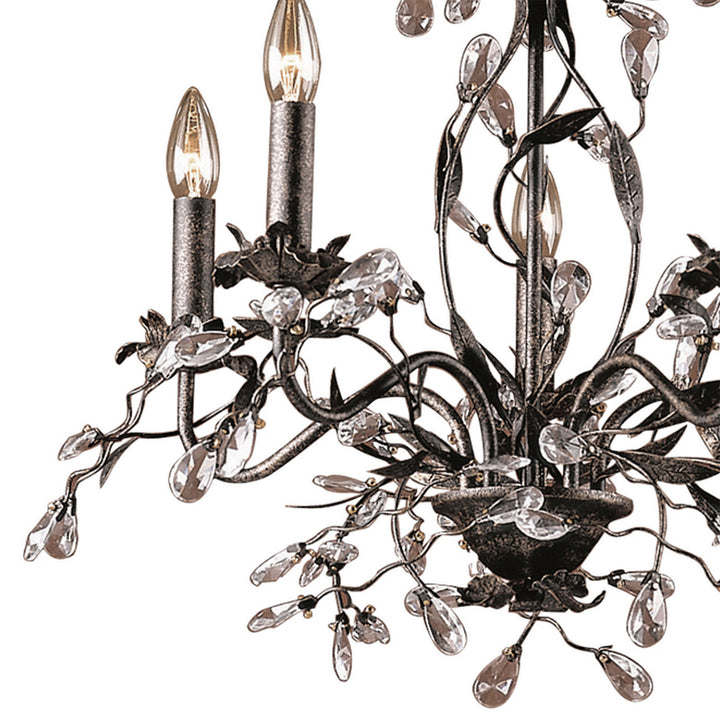 Elk Circeo 8053/5 Chandelier Light - Deep Rust