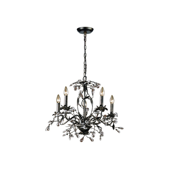 Elk Circeo 8053/5 Chandelier Light - Deep Rust