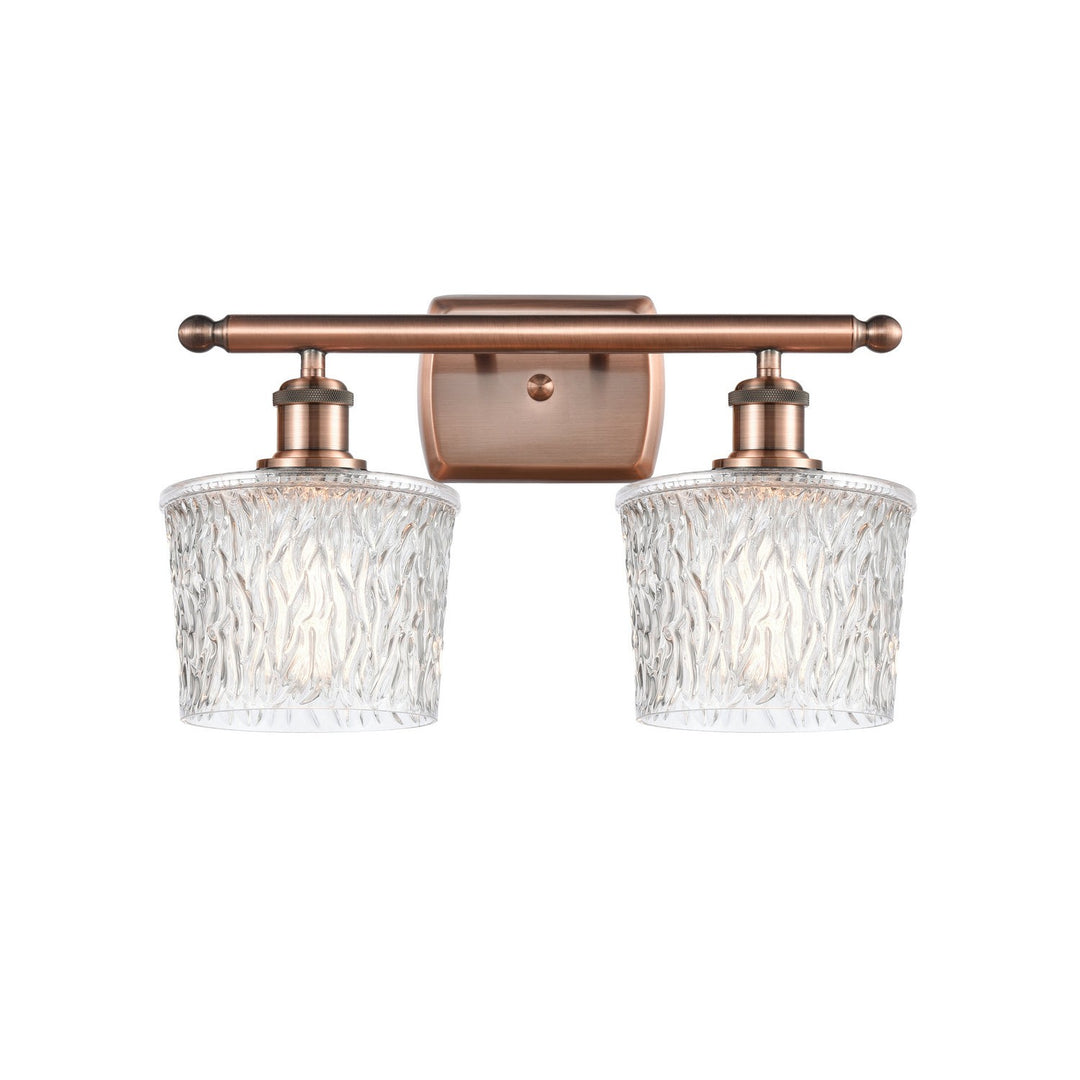 Innovations Ballston 516-2W-AC-G402-LED Bath Vanity Light 16 in. wide - Antique Copper