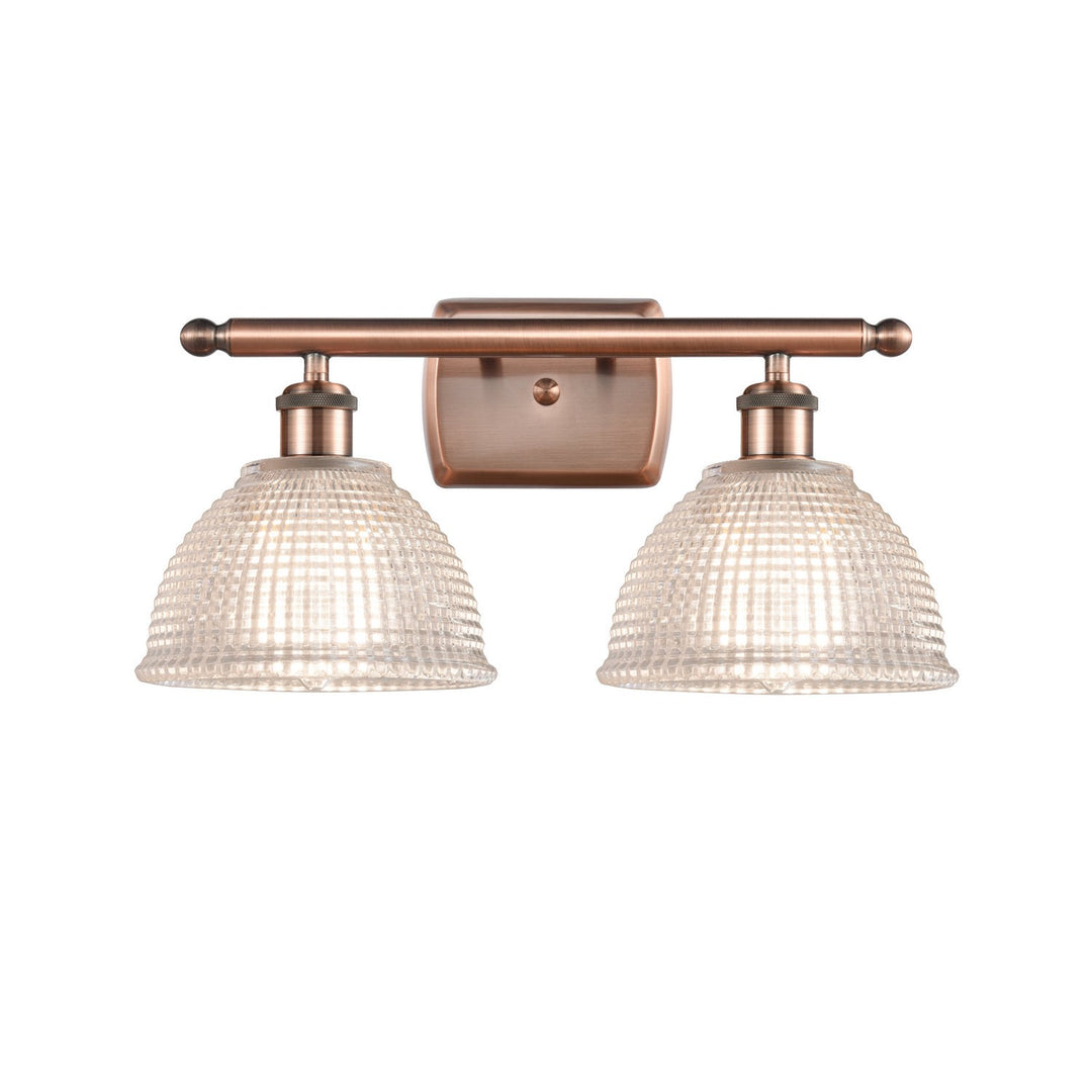 Innovations Ballston 516-2W-AC-G422 Bath Vanity Light 16 in. wide - Antique Copper