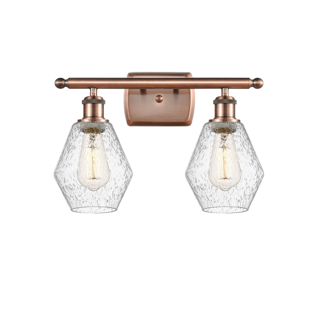 Innovations Ballston 516-2W-AC-G654-6 Bath Vanity Light 16 in. wide - Antique Copper