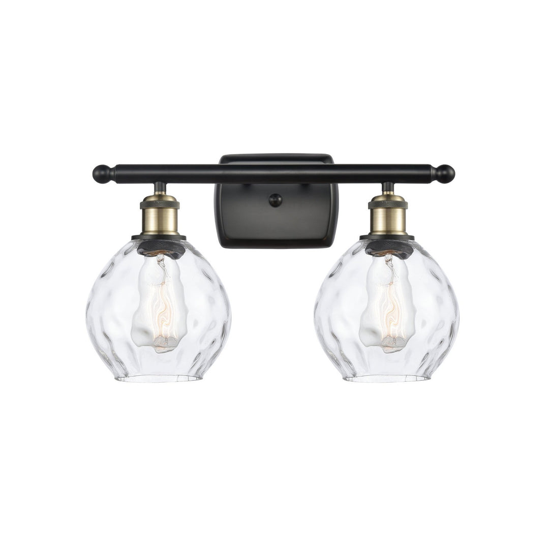 Innovations Ballston 516-2W-BAB-G362-LED Bath Vanity Light 16 in. wide - Black Antique Brass