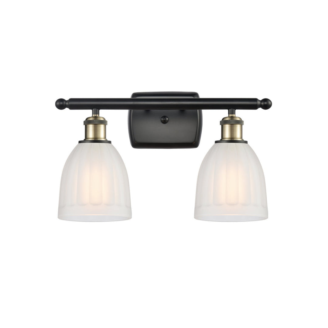 Innovations Ballston 516-2W-BAB-G441-LED Bath Vanity Light 16 in. wide - Black Antique Brass