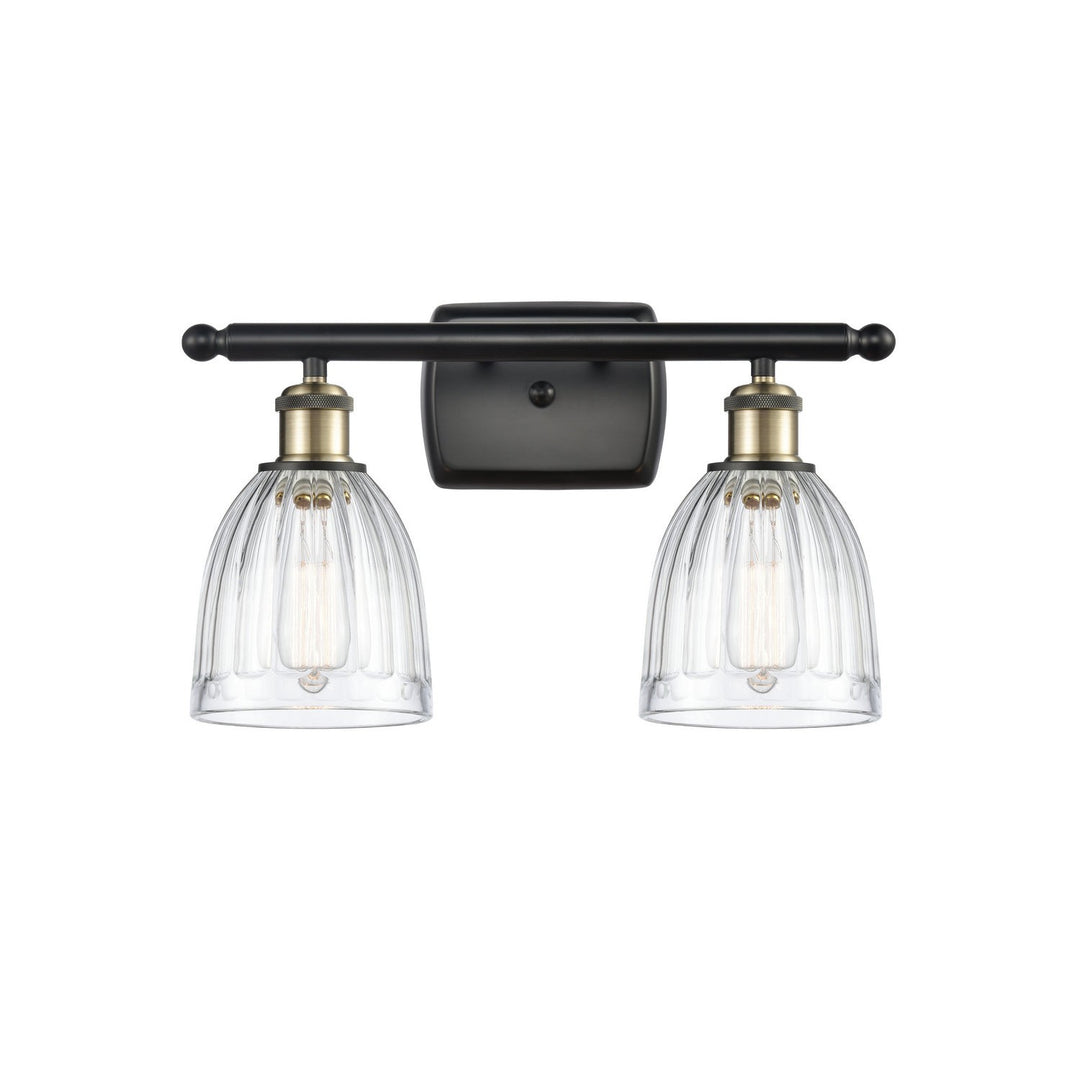 Innovations Ballston 516-2W-BAB-G442 Bath Vanity Light 16 in. wide - Black Antique Brass
