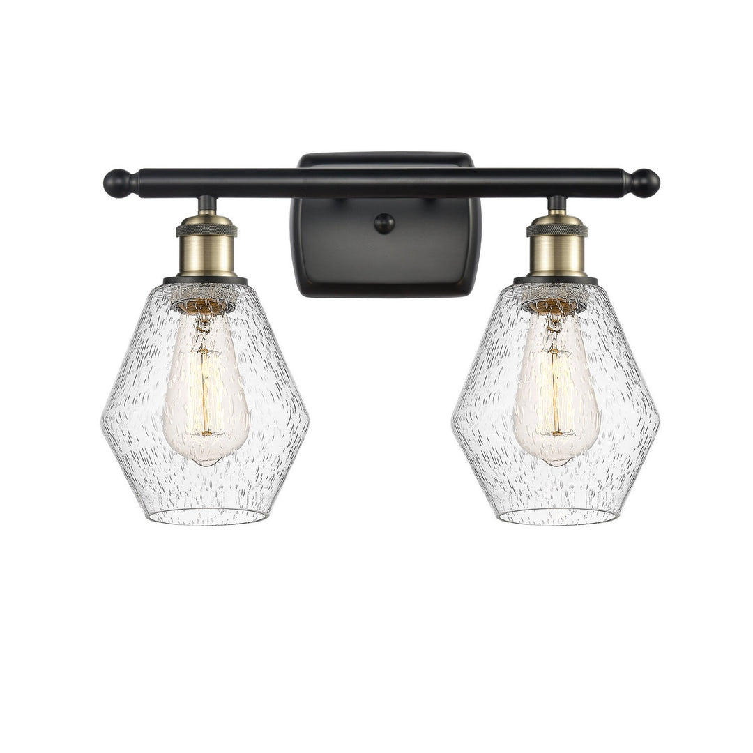 Innovations Ballston 516-2W-BAB-G654-6 Bath Vanity Light 16 in. wide - Black Antique Brass