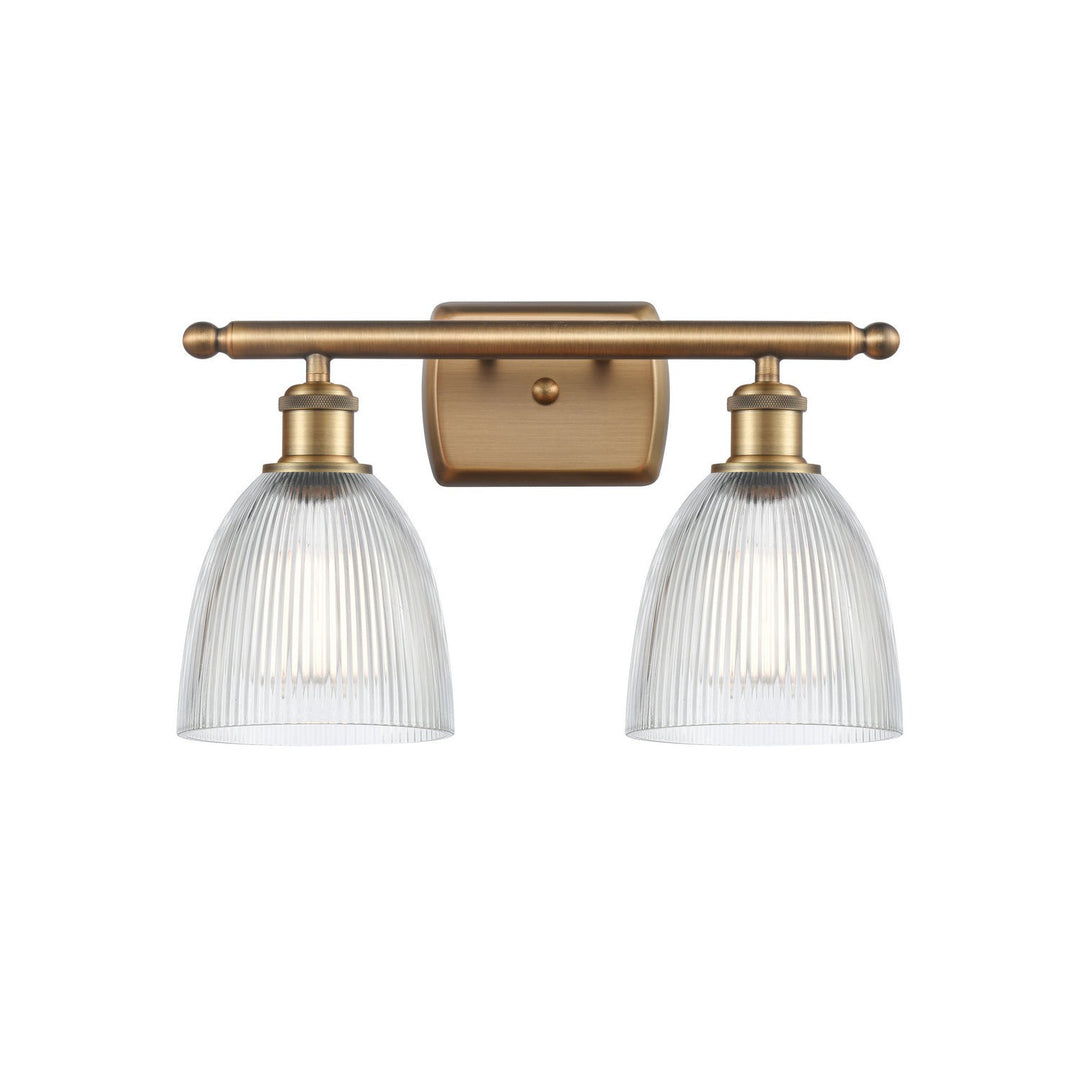 Innovations Ballston 516-2W-BB-G382 Bath Vanity Light 16 in. wide - Brushed Brass