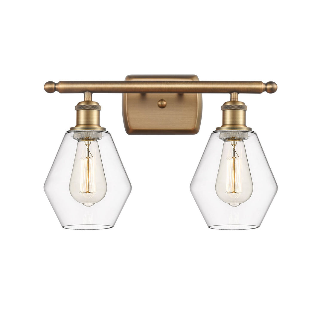 Innovations Ballston 516-2W-BB-G652-6 Bath Vanity Light 16 in. wide - Brushed Brass