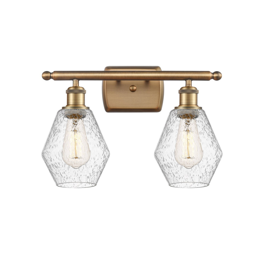 Innovations Ballston 516-2W-BB-G654-6 Bath Vanity Light 16 in. wide - Brushed Brass