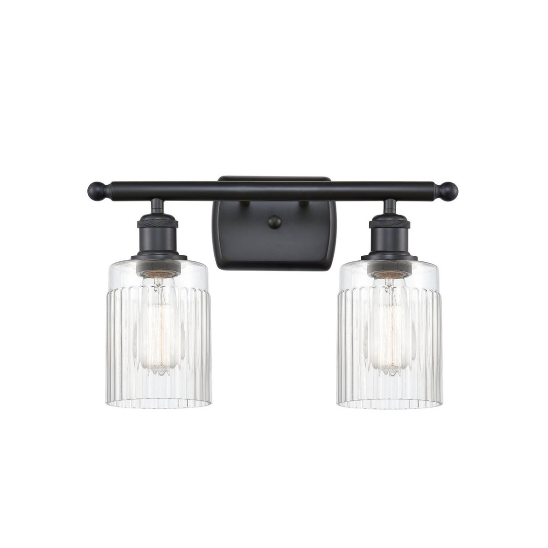 Innovations Ballston 516-2W-BK-G342 Bath Vanity Light 16 in. wide - Matte Black