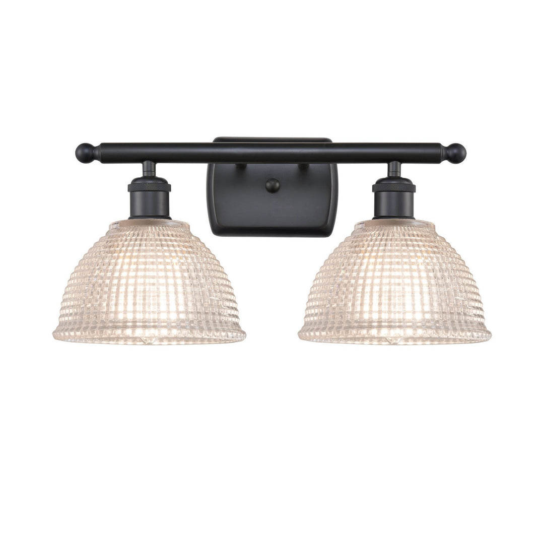 Innovations Ballston 516-2W-BK-G422-LED Bath Vanity Light 16 in. wide - Matte Black