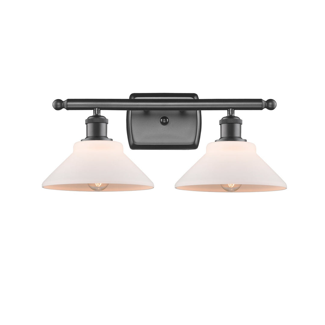 Innovations Ballston 516-2W-OB-G131-LED Bath Vanity Light 18 in. wide - Oil Rubbed Bronze