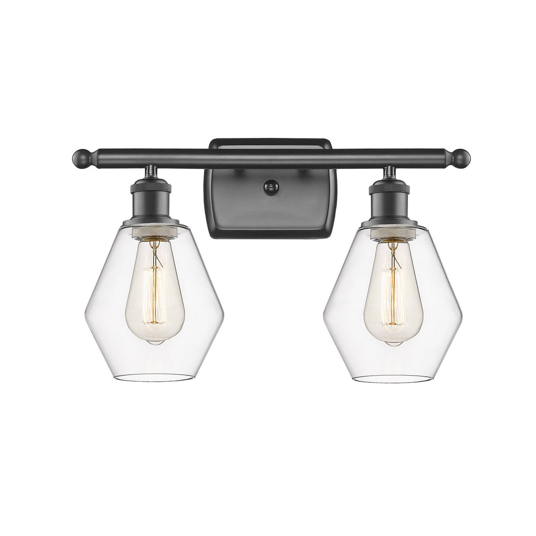 Innovations Ballston 516-2W-OB-G652-6-LED Bath Vanity Light 16 in. wide - Oil Rubbed Bronze