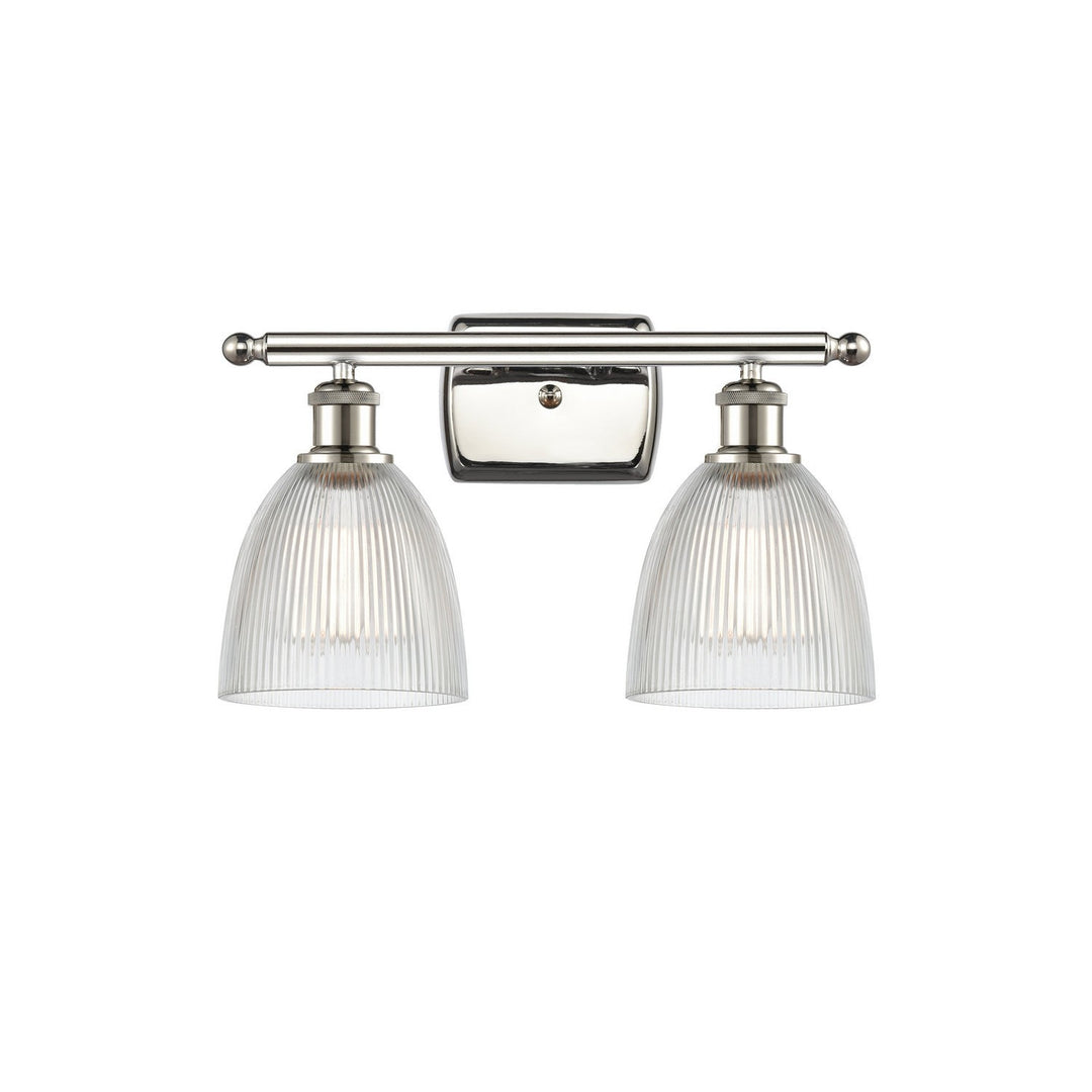 Innovations Ballston 516-2W-PN-G382 Bath Vanity Light 16 in. wide - Polished Nickel