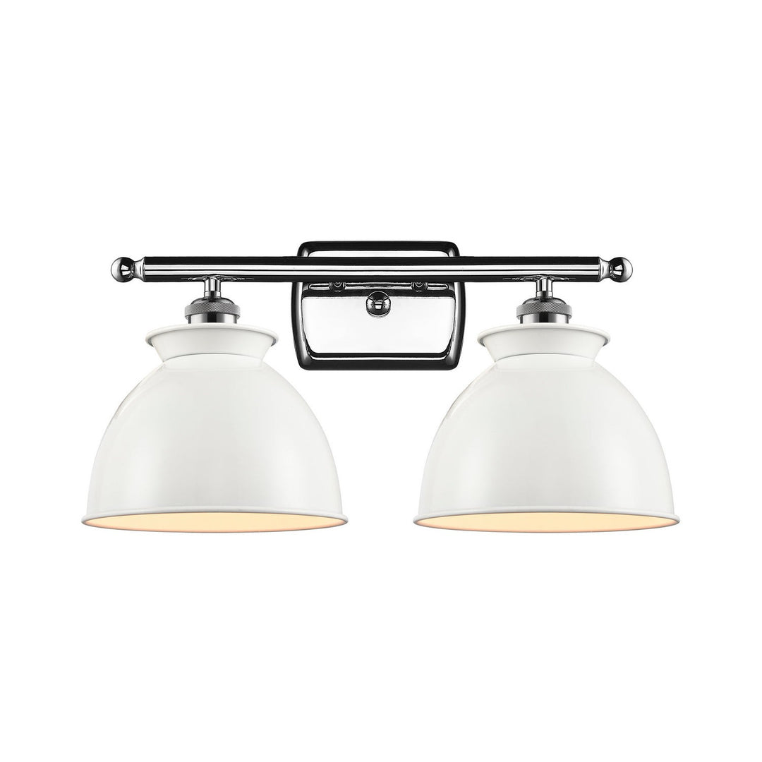 Innovations Ballston 516-2W-PC-M14-W Bath Vanity Light 18 in. wide - Polished Chrome