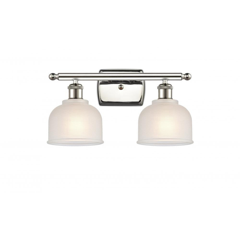 Innovations Ballston 516-2W-PN-G411 Bath Vanity Light 16 in. wide - Polished Nickel