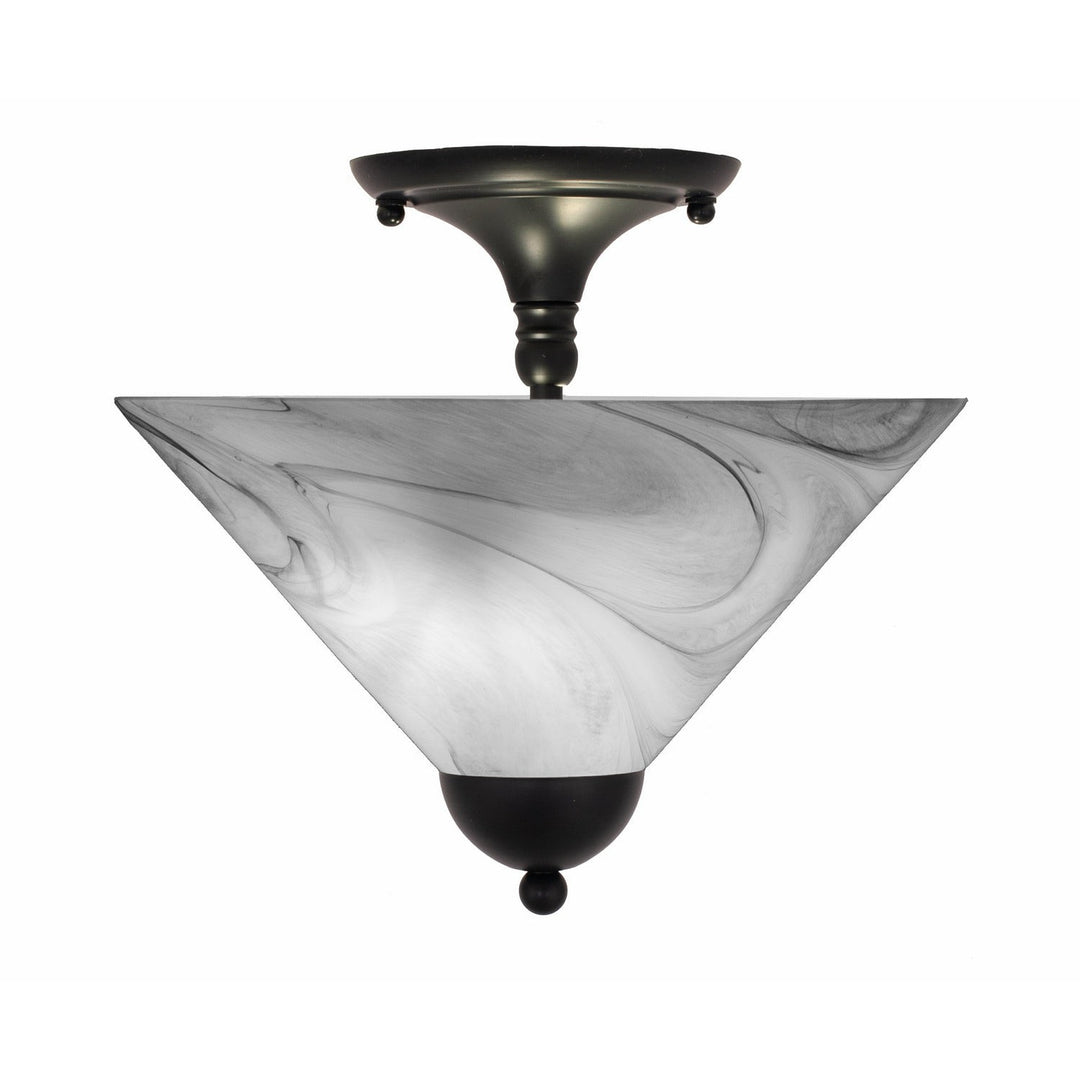 Toltec Semi-Flushes 120-mb-2129 Ceiling Light - Matte Black