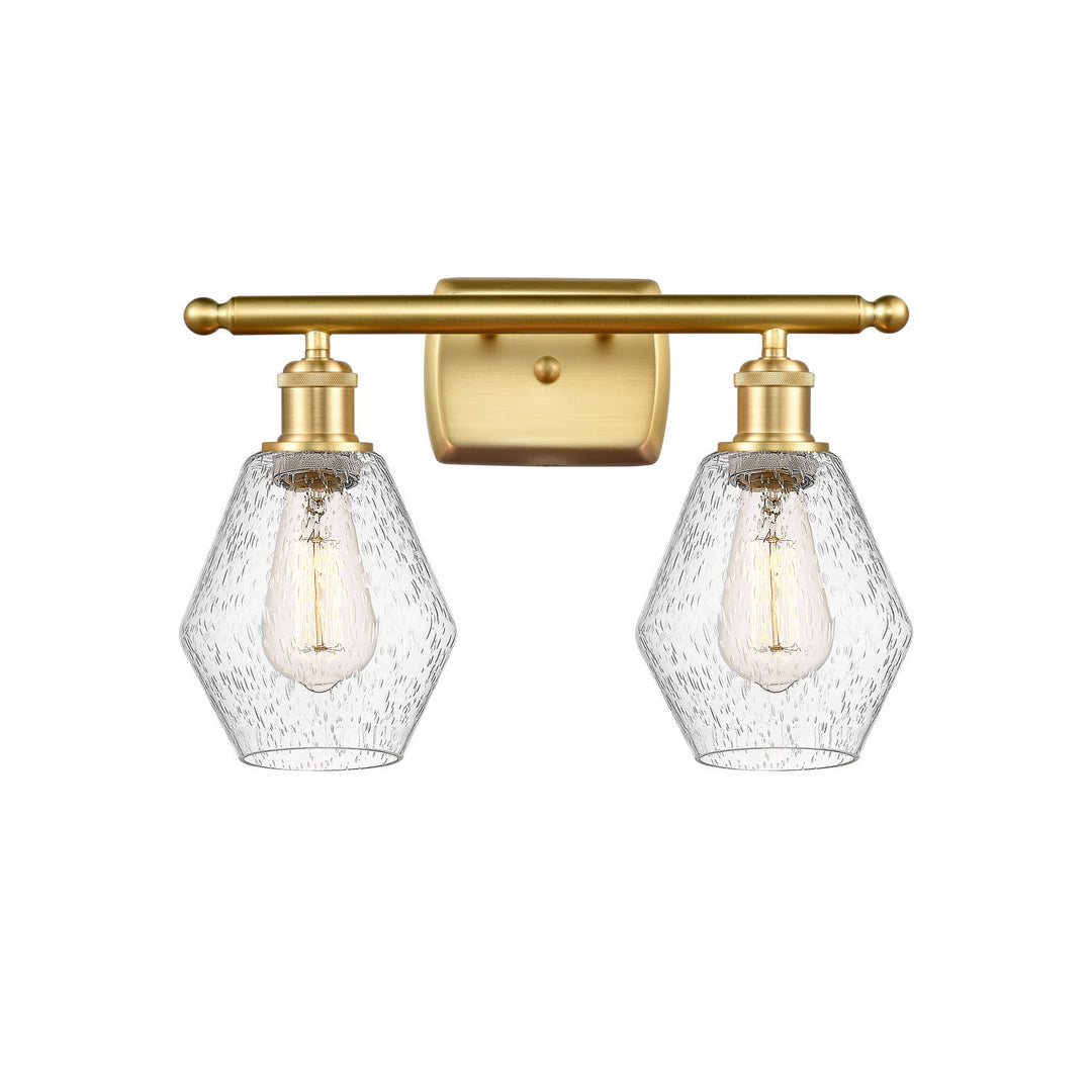 Innovations Ballston 516-2W-SG-G654-6-LED Bath Vanity Light 16 in. wide - Satin Gold