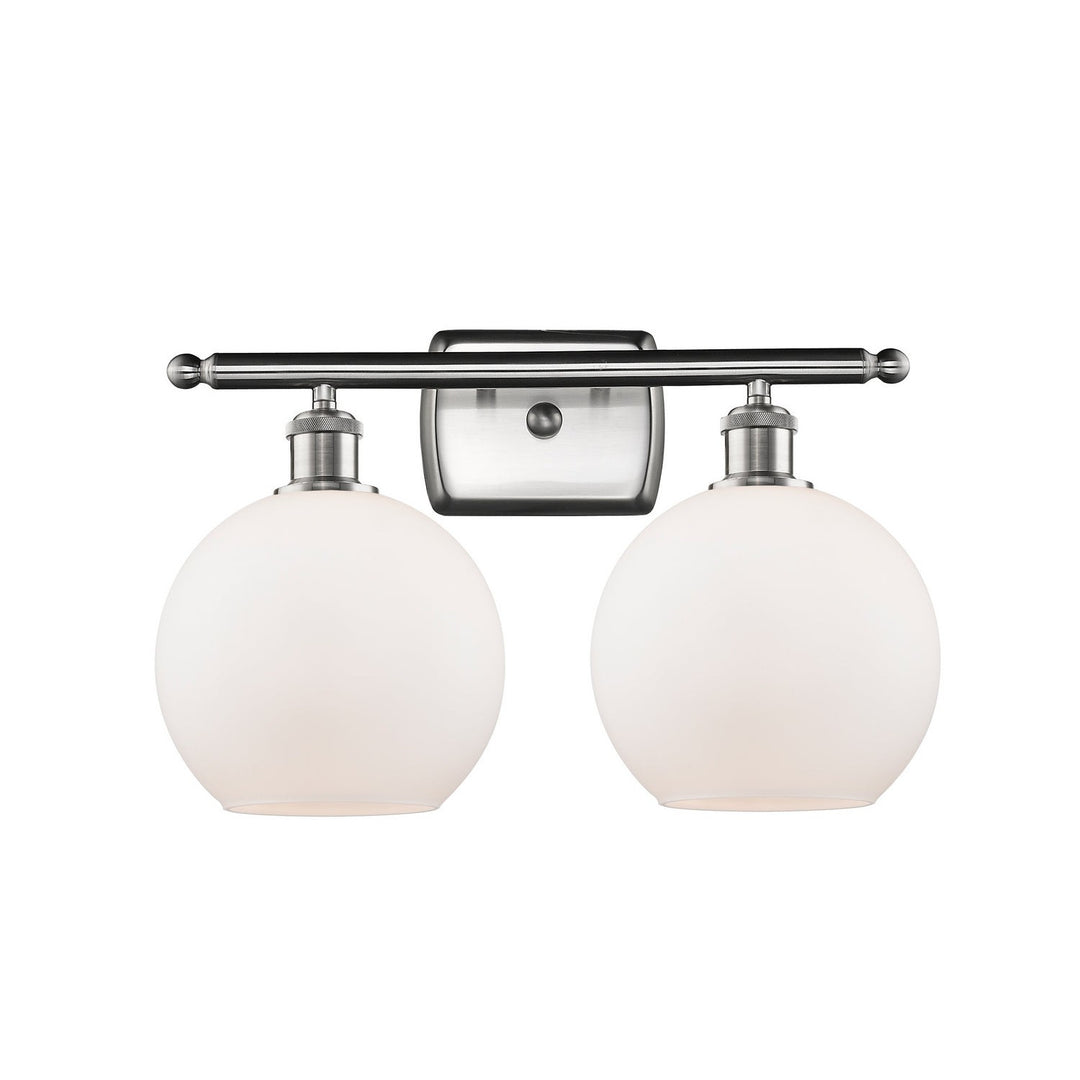 Innovations Ballston 516-2W-SN-G121-8 Bath Vanity Light 18 in. wide - Brushed Satin Nickel