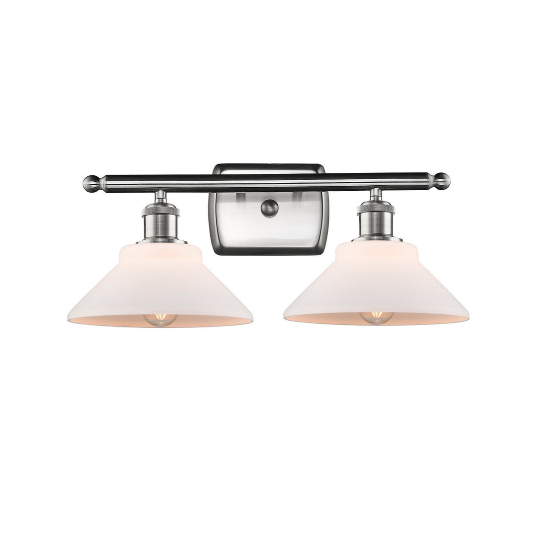 Innovations Ballston 516-2W-SN-G131-LED Bath Vanity Light 18 in. wide - Brushed Satin Nickel